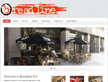 Tablet Screenshot of breadline.com